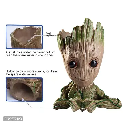 Classic Baby Groot Pen Stand Cum Flower Pot Planter Pot Action Figuresnbsp;Cute Model-thumb4