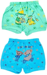 Kids Soft Fabric Cotton Panty ,Shorts, Bloomer, For Boys and Girls Pack of 6-thumb1