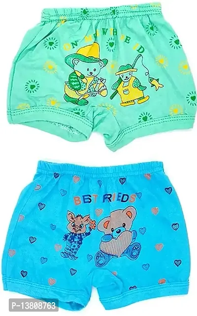 Kids Soft Fabric Cotton Panty ,Shorts, Bloomer, For Boys and Girls Pack of 6-thumb2