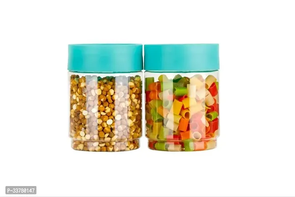 Plastic Airtight Container Jar Set for Kitchen - 1000ml 2 pcs-thumb0