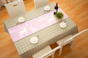 Waterproof Printed PVC Dinning Table Cover 140*190cm-thumb1