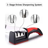 Advanced Knife Sharpener for Kitchen Knife / 3-Stage Sharpening Tool - Pack of 1-thumb3