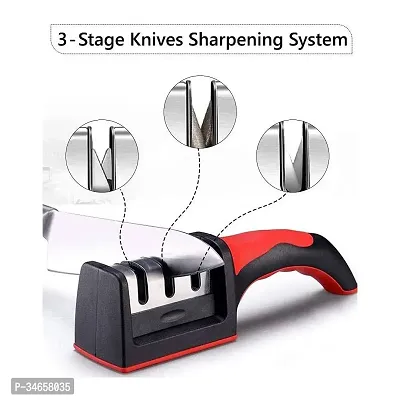 Advanced Knife Sharpener for Kitchen Knife / 3-Stage Sharpening Tool - Pack of 1-thumb4