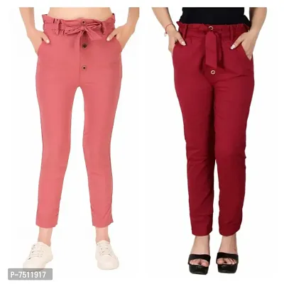 womens trendy trousers combo