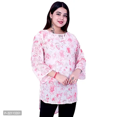 Stylish Georgette Printed Tunic for Women-thumb3