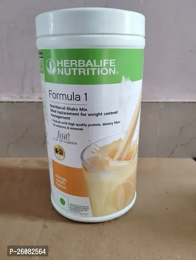 Herbalife nutrition Formula 1 shake orange flavour