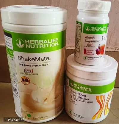 Herbalife nutrition Shakemate, Afresh kashmiri and Protien Powder- 200gm-thumb0