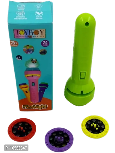 Kids Projection Torch Flashlight Learning Toy
