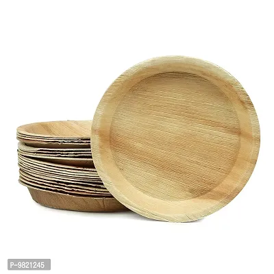 Crazy Sutra Wood Plates - Pack of 20pc, Multicolour-thumb5
