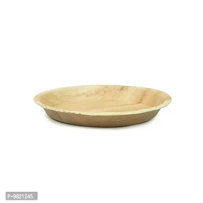 Crazy Sutra Wood Plates - Pack of 20pc, Multicolour-thumb3