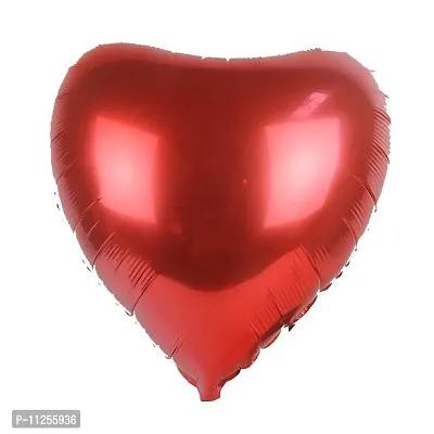 Crazy Sutra Heart Shaped Aluminum Film Foil Balloons (Red)-thumb3