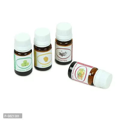 Crazy Sutra Latest Fragrance Oil for Soap Making Combo Pack of 10ml Each (Coffee, Mango, Green Apple and Limon Orange)-thumb3