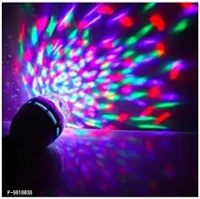 Lowprice Online ?? 360 Degree LED Crystal Rotating Bulb Magic Disco LED Light,LED Rotating Bulb Light Lamp for Party/Home/Diwali Decoration..-thumb0