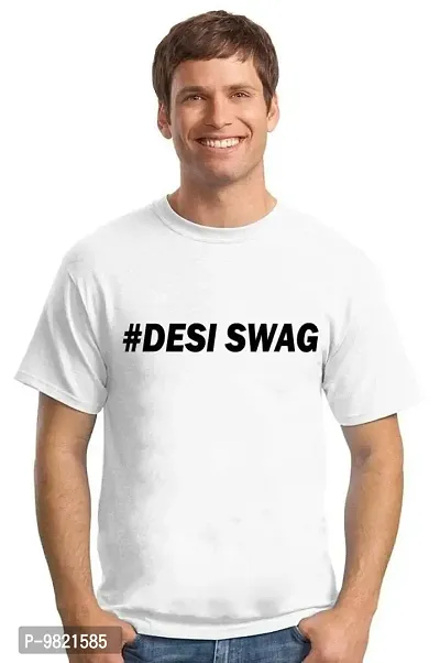 Crazy Sutra? | Half Sleeve | Desi Swag Printed |Boy's White Polyester?? T-Shirt Pack of 1|XL-thumb0