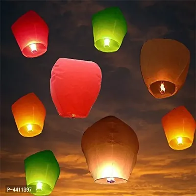 Make A Wish High Flying Sky Lantern Hot Air Balloon (20 pc)-thumb0