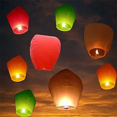 Make A Wish High Flying Sky Lantern Hot Air Balloon (20 pc)