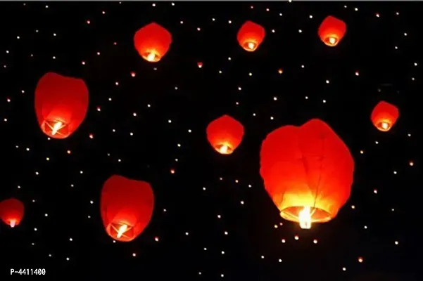Make A Wish High Flying Sky Lantern Hot Air Balloon (25 pc)-thumb0