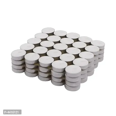 Pure Smokeless Tea Light wax Candles 200 pcs pack (2-3 hrs burning time)-thumb1