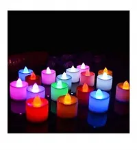 LED Candle Tealight Diya Decorative Lights for Home Decorati-thumb1