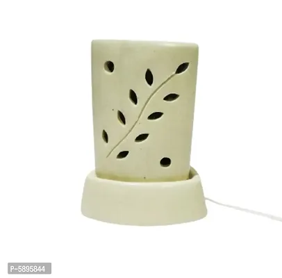 Ceramic Electric Aroma Triangle Diffuser Oil Burner (Size-Medium)-thumb0
