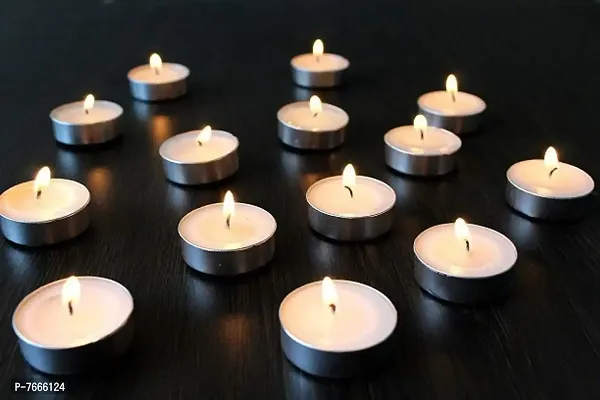 Tealight Candles, 1.5 to 2.5 Hours Burn time ( Pack of 100 )-thumb0