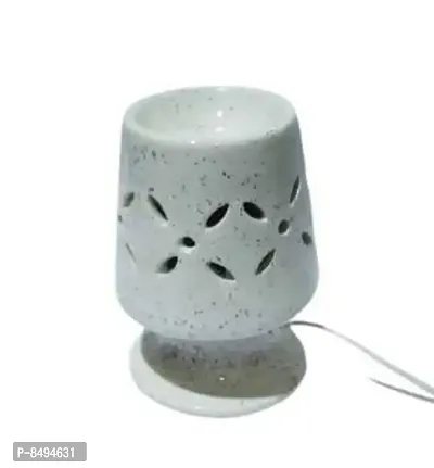 Crazy Sutraamp;reg; Ceramic Electric Aroma Lamp Diffuser Oil Burner (Size-Medium) For Indoor amp;amp; Outdoor Decoration-thumb0