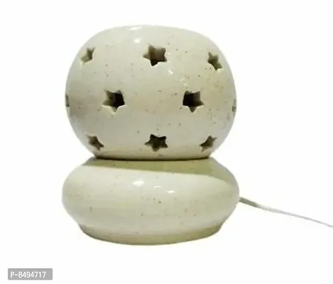 Crazy SutraCeramic Electric Aroma Starball Diffuser Oil Burner (Size-Medium) For Indoor Outdoor Decoration-thumb0