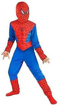 Kids spiderman dress costume for kids(06-08years)-thumb1