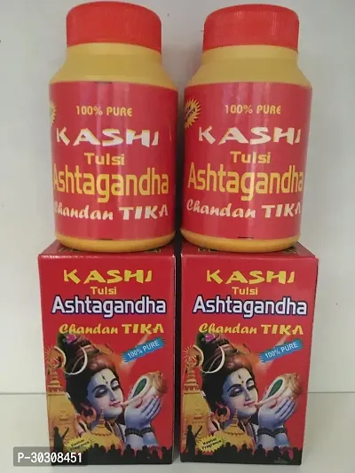 Kashi Tulsi Ashtagandha Chandan Tilak Powder (125Gm) Pack Of 04-thumb0