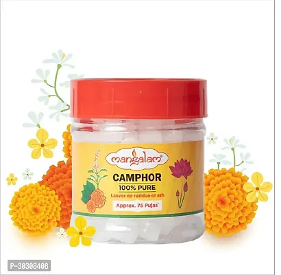 Mangalam Pure Camphor Jar 50 G Pack Of 02-thumb2