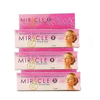 Miracle3 Shine Glow Face Cream 15gm Each Pack of 3-thumb1