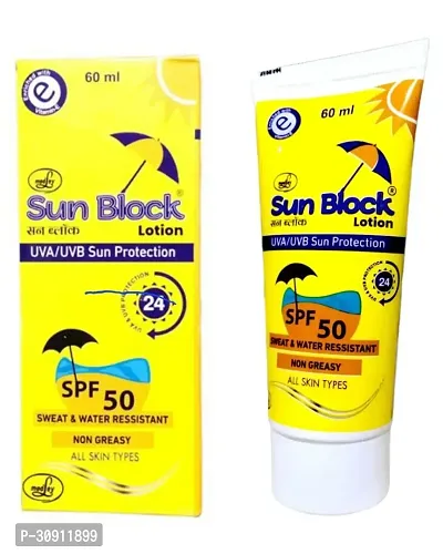 SUNBLOCK 50 SUN SCREEN LOTION SPF 50+++  Pack of 02-thumb2