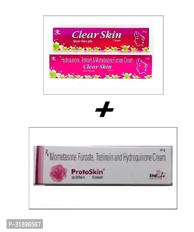 Clearskin Night Cream 15 Gm, Proto Skin Cream Combo-thumb0