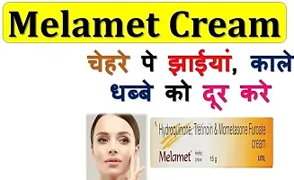 Clearskin Cream 15 Gm , Melamet Skin Whitening Cream 15 Gm Combo-thumb2