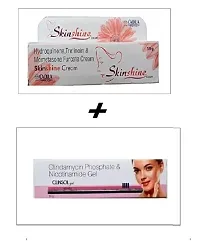 Clinsol Gel 15 Gm Cand Skinshine Cream 15g Combo-thumb1