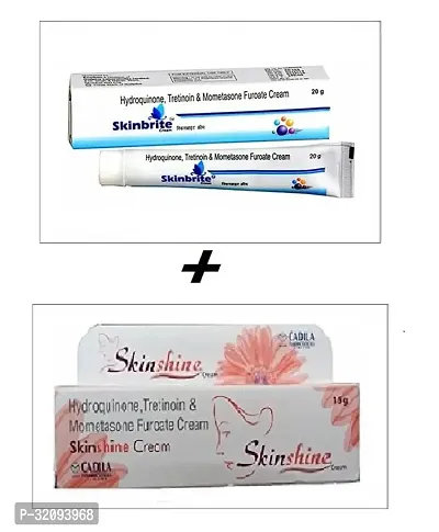 Skinbrite (white) 20g Cream and Skinshine Cream 15g Combo-thumb0