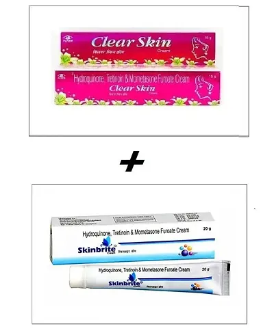 Clearskin Cream 15 Gm and Skinbrite Cream