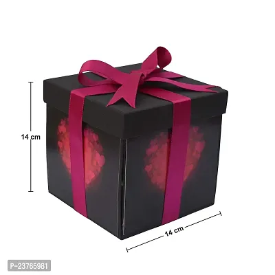 Romantic 3 Layered Box for Your Loved Once (Black)-thumb4