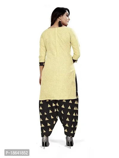 V3 FASHION STUDIO Pure Cotton ethnic motif Printed Salwar Suit unstitched Material for women?s you can stitch this piece (xs to xxxl) (cream)-thumb3