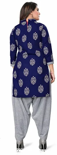 Beautiful Pure Cotton Printed Dress Material with Dupatta For Women-thumb2