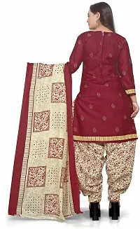 Beautiful Pure Cotton Printed Dress Material with Dupatta For Women-thumb1