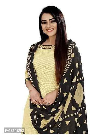 V3 FASHION STUDIO Pure Cotton ethnic motif Printed Salwar Suit unstitched Material for women?s you can stitch this piece (xs to xxxl) (cream)-thumb4
