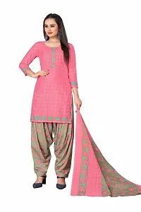 Beautiful Pure Cotton Printed Dress Material with Dupatta For Women-thumb2