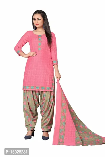 Beautiful Pure Cotton Printed Dress Material with Dupatta For Women-thumb3