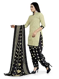 V3 FASHION STUDIO Pure Cotton ethnic motif Printed Salwar Suit unstitched Material for women?s you can stitch this piece (xs to xxxl) (cream)-thumb1