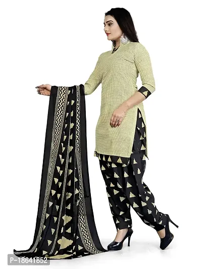 V3 FASHION STUDIO Pure Cotton ethnic motif Printed Salwar Suit unstitched Material for women?s you can stitch this piece (xs to xxxl) (cream)-thumb2