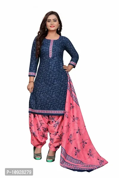 Beautiful Pure Cotton Printed Dress Material with Dupatta For Women-thumb2