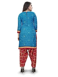 V3 FASHION STUDIO Pure Cotton Printed Salwar Suit unstitched Material for women?s you can stitch this piece (xs to xxxl) (blue)-thumb3