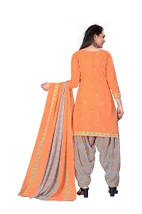V3 FASHION STUDIO Pure Cotton Printed Salwar Suit Material you can stitch this piece (xs to xxxl) (orange)-thumb3