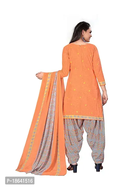 V3 FASHION STUDIO Pure Cotton Printed Salwar Suit Material you can stitch this piece (xs to xxxl) (orange)-thumb4
